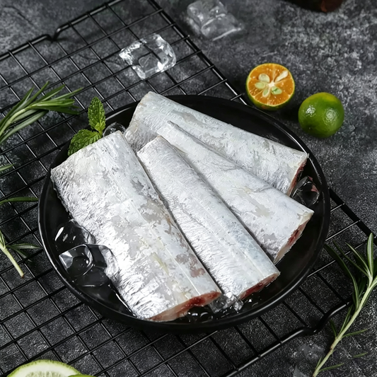 Frozen Large Hairtail Fish Middle Cut